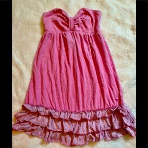 Victoria’s Secret Pink strapless coverup dress
